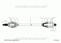 SYSTÃˆME DE TRANSMISSION, FRONT HALFSHAFT