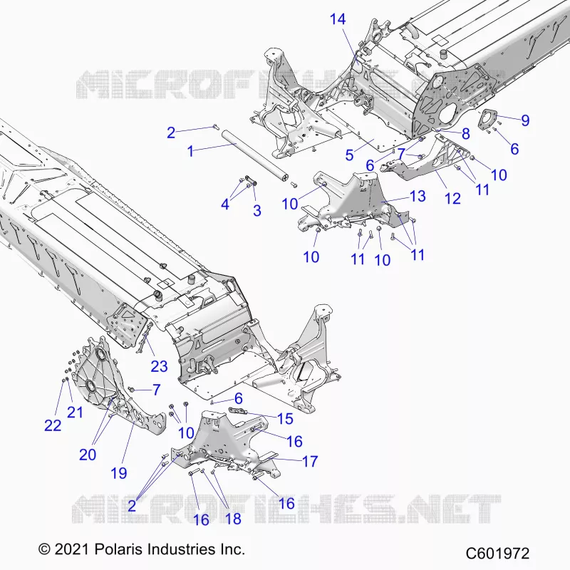CHASSIS, BULKHEAD ASM.