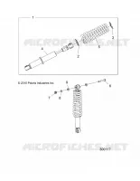 SUSPENSION ARRIERE, SHOCKS, LD AND HD