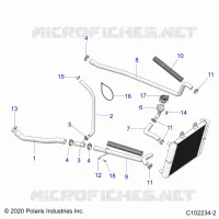 ENGINE, SYSTÃˆME DE REFROIDISSEMENT, HOSES