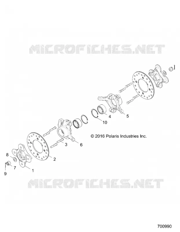 SUSPENSION AVANT CARRIER AND HUB