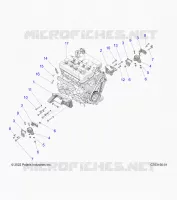 MOTEUR, MOUNTING &amp; LONG BLOCK