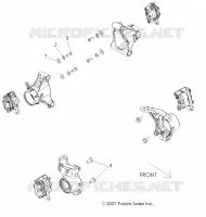 ETRIER DE FREIN MOUNTING