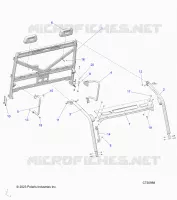 CHASSIS, CAB CADRE