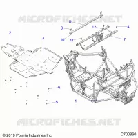 CHASSIS, MAIN FRAME AND SKID PLATES