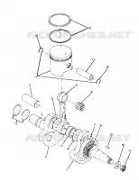 VILEBREQUIN AND PISTON ASSEMBLY TRAIL BLAZER (4919761976034A)