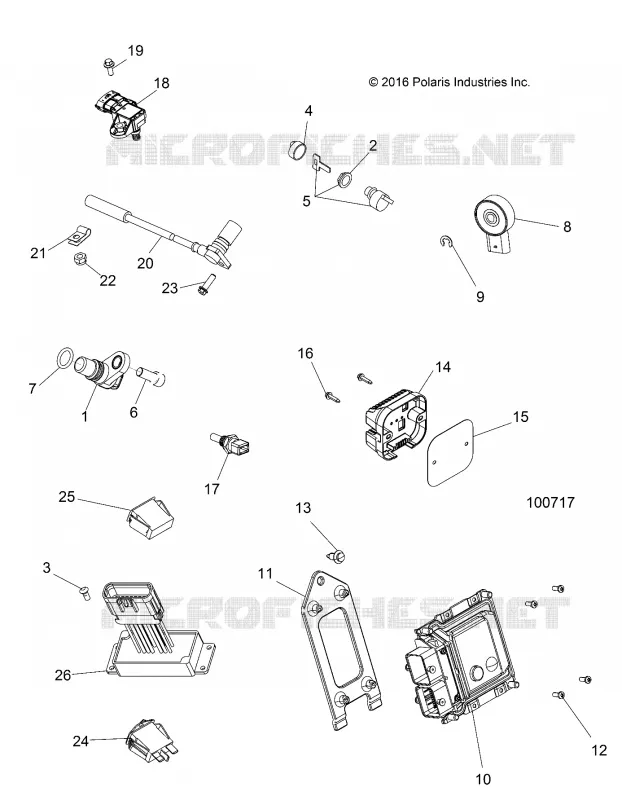BOUTONS, SENSORS AND ECM