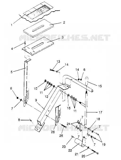 SYSTÈME DE SELECTION DE VITESSE WIDETRAK GT 0952061 and  EUROPEAN WIDETRAK GT E95206 (4928962896C007)