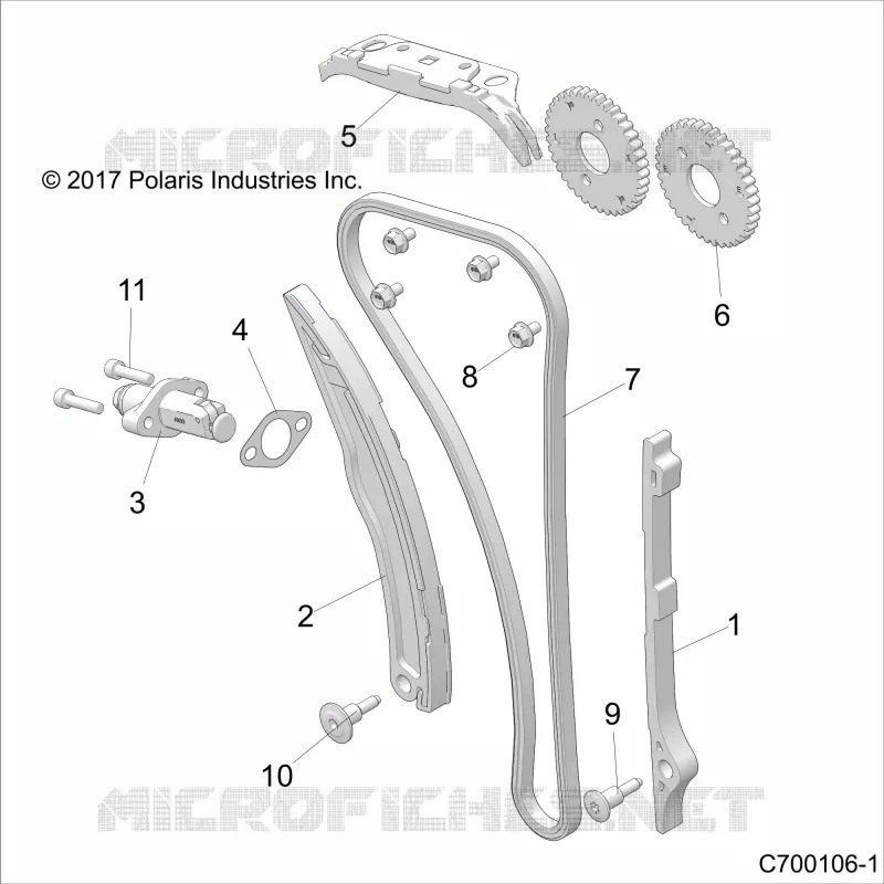 CHAINE DE DISTRIBUTION AND TENSIONER
