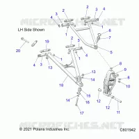 TRIANGLES SUSPENSIONS AVANT 