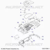 CARROSSERIE ARRIERE RACK