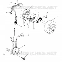 STATOR ASSEMBLY  500 EFI 0952774, EFI SKS 0952574,   EFI SKS PT 0952974, a (4929052905D003)