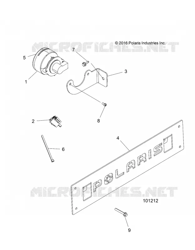 ELECTRICITE, FOG LAMP AND FRONT REGISTRATION PLATE