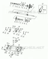 CHASSIS, SWING ARM AND REAR AXLE