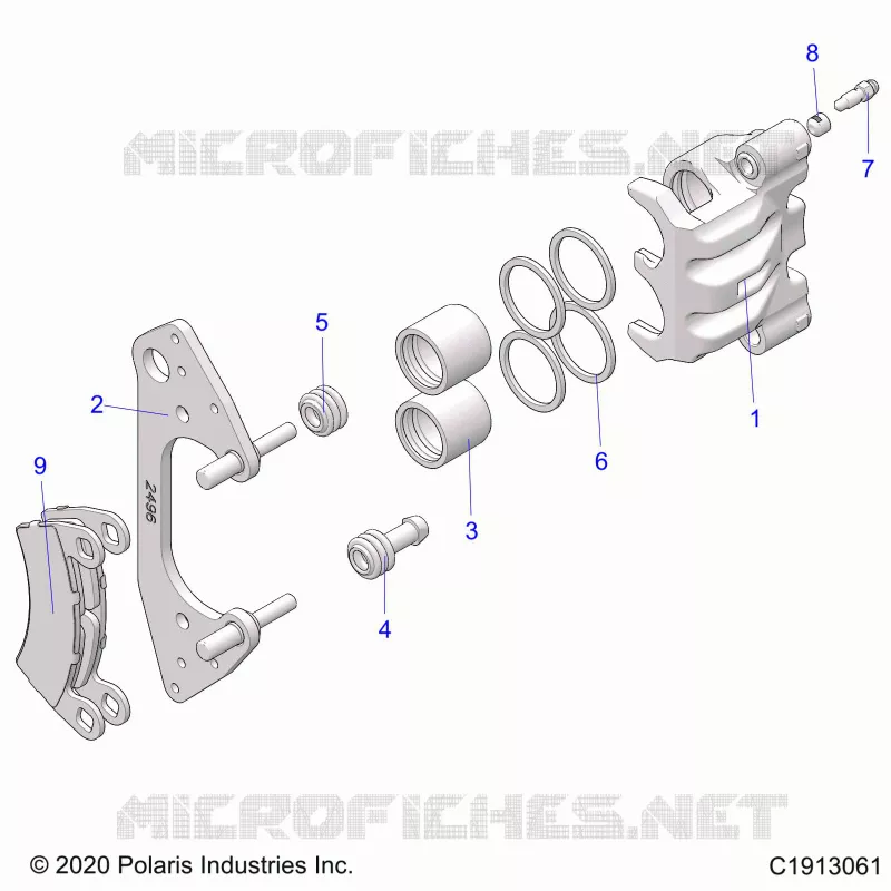 FREIN AVANT CALIPER
