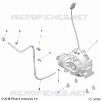 SYSTÃˆME DE TRANSMISSION, FRONT GEARCASE MOUNTING