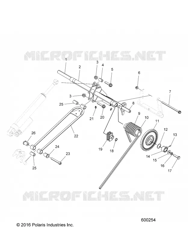 SUSPENSION, BRAS DE SUSPENSION ARRIERE