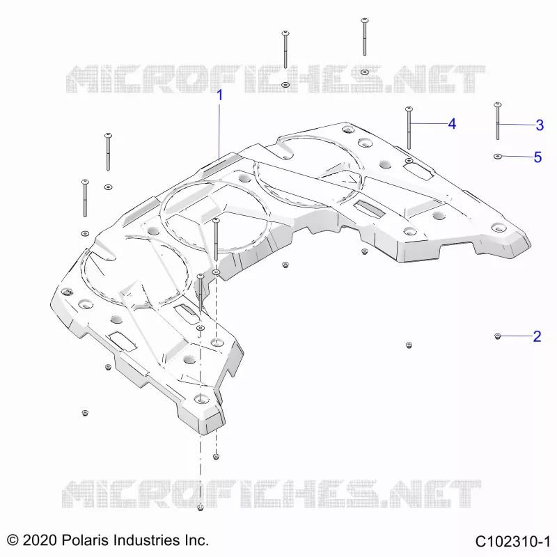 CARROSSERIE ARRIERE RACK