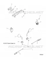 ECLAIRAGE DE PLAQUE D'IMMATRICULATION LIGHT, TURN SIGNAL AND HORN