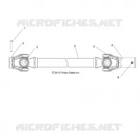 SYSTÃˆME DE TRANSMISSION, FRONT PROP SHAFT