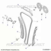 CHAINE DE DISTRIBUTION AND TENSIONER