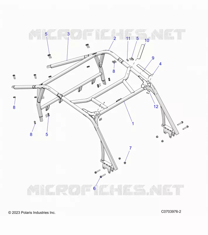 CHASSIS, CAB CADRE