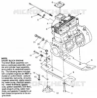 SUPPORT MOTEUR SLT 700 B964166 and  Intl. SLT 700 I964166 (4933923392B001)