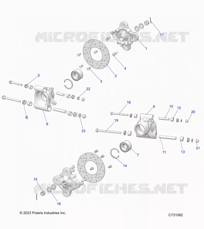 SUSPENSION, PORTE BAGAGES ARRIERE