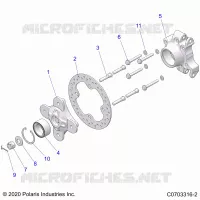 SUSPENSION, PORTE BAGAGES ARRIERE