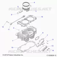 CYLINDRE AND PISTON