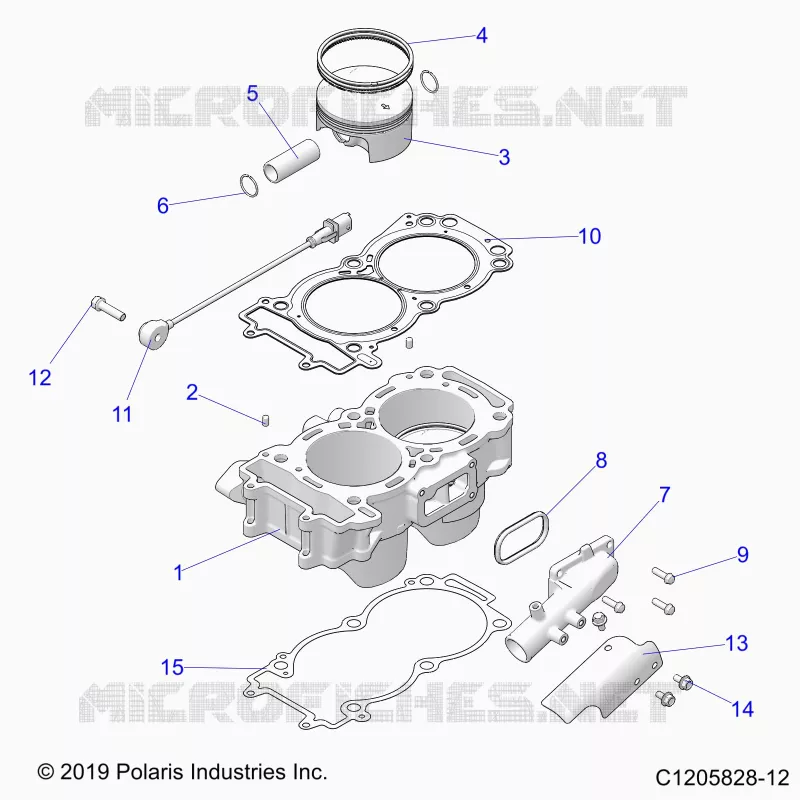 CYLINDRE AND PISTON