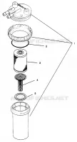 SEPARATEUR CARBURANT / EAU SLT 780 B964588 and  Intl. SLT 780 I964588 (4935683568C009)
