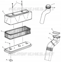 EVENT D'AERATION SLT 780 B964588 and  Intl. SLT 780 I964588 (4935683568B007)