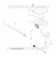 DIRECTION, INSTRUMENTS, ACCELERATEUR ASM. AND CABLE
