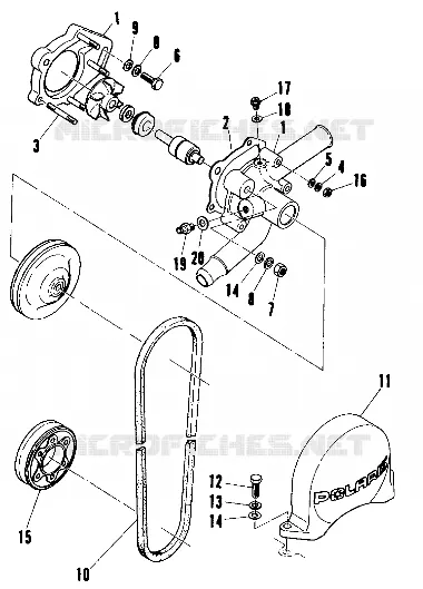POMPE A EAU (600 AND 600 LE) (4910941094044A)