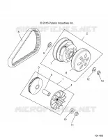 SYSTÈME DE TRANSMISSION, PRIMARY CLUTCH