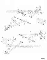 SUSPENSION AVANT CONTROL ARMS