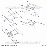 SUSPENSION ARRIERE CONTROL ARMS