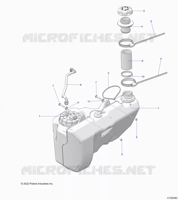 SYSTÃˆME D'ALIMENTATION, FUEL TANK
