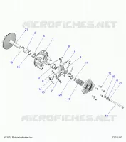 SYSTÃˆME DE TRANSMISSION, PRIMARY CLUTCH
