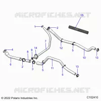 ENGINE, SYSTÃˆME DE REFROIDISSEMENT, HOSES
