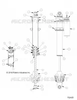 SUSPENSION, AMORTISSEUR AVANT INTERNALS