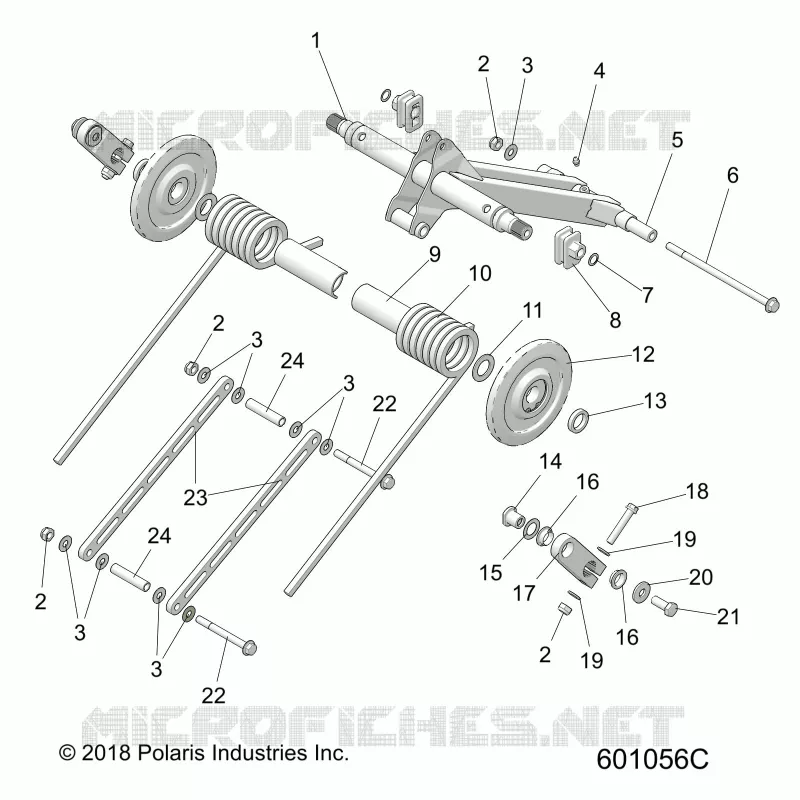 SUSPENSION, BRAS DE SUSPENSION ARRIERE