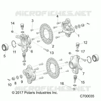 SUSPENSION AVANT HUB