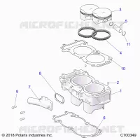 CYLINDRE AND PISTON