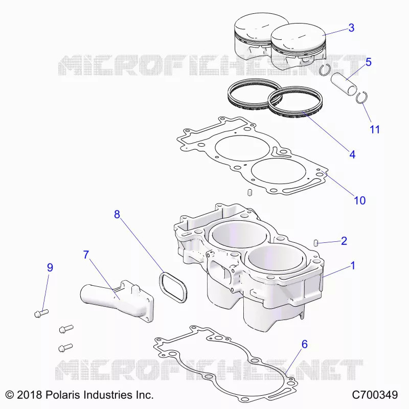 CYLINDRE AND PISTON