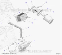 ENGINE, JAUGE ET FILTRE A HUILE