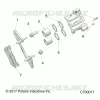 FREIN AVANT CALIPER