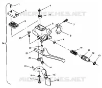 MAITRE CYLINDRE 600 XCR 0941667 (4927092709010A)