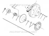 EMBRAYAGE DE TRANSMISSION ASSEMBLY 350 2X4 / W927539 (4922882288024A)